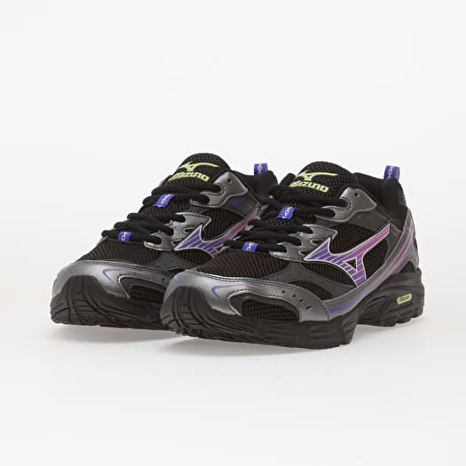Mizuno ボクシングシューズ 黒/紫/緑 Mizuno MXR “SPORT” Black/ Spring Crocus/ Metallic Gray | Footshop