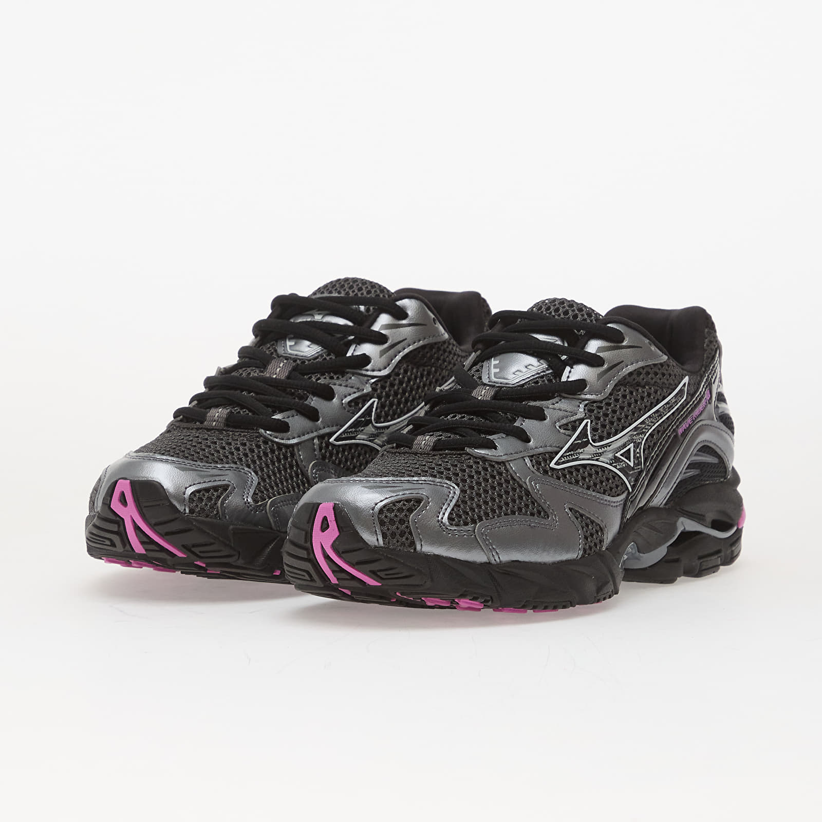 Herren Sneaker und Schuhe Mizuno WAVE RIDER 10 "SPORT" Black Sand/ Black/ Spring Crocus