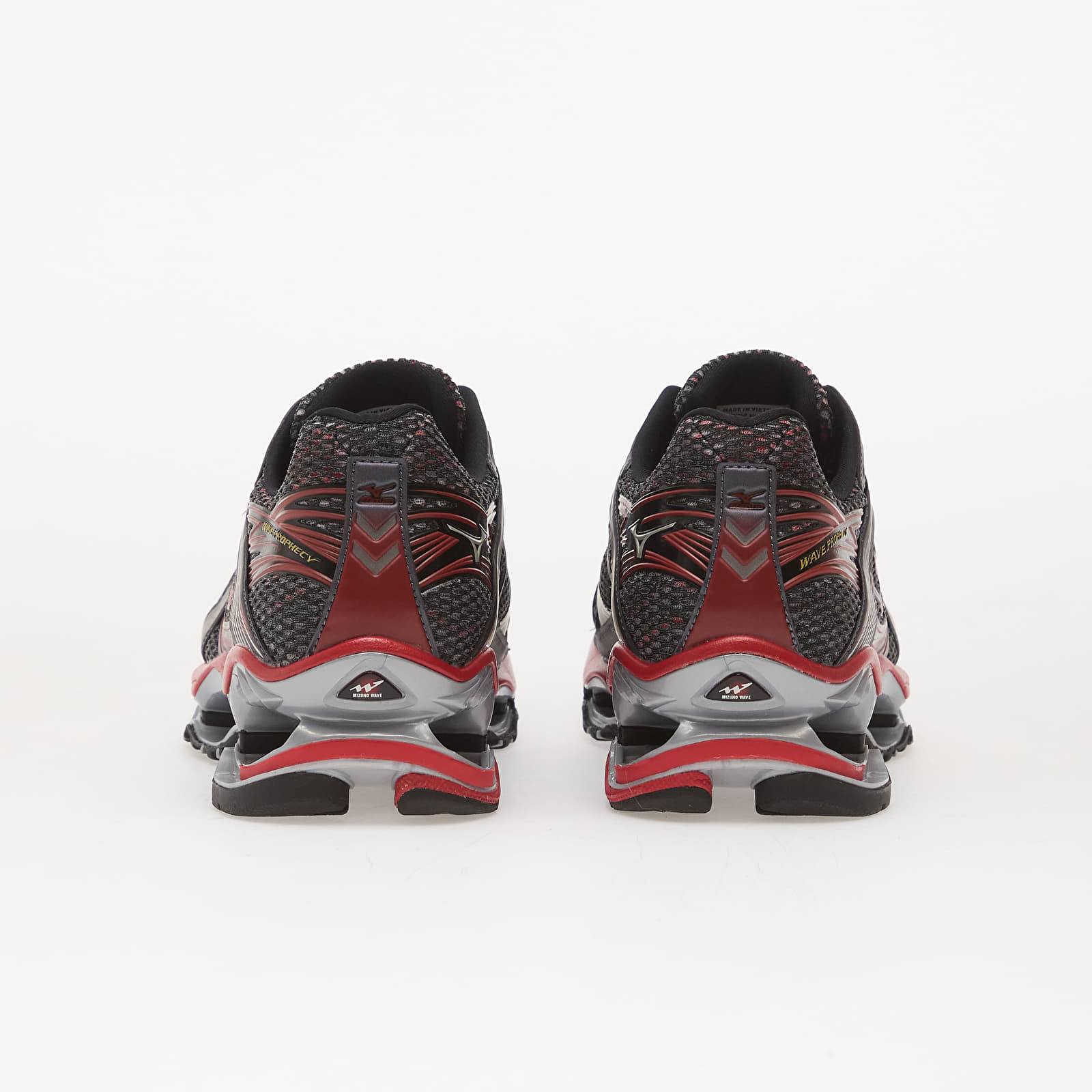 Herren Sneaker und Schuhe Mizuno WAVE PROPHECY 1 Harbor Mist/ Chinese Red/ Black
