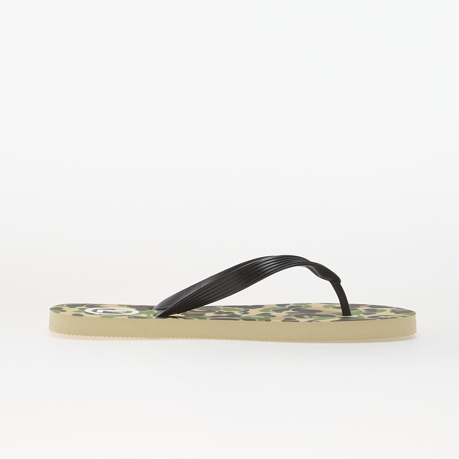 Herresko A BATHING APE Abc Camo Beach Sandals M Green