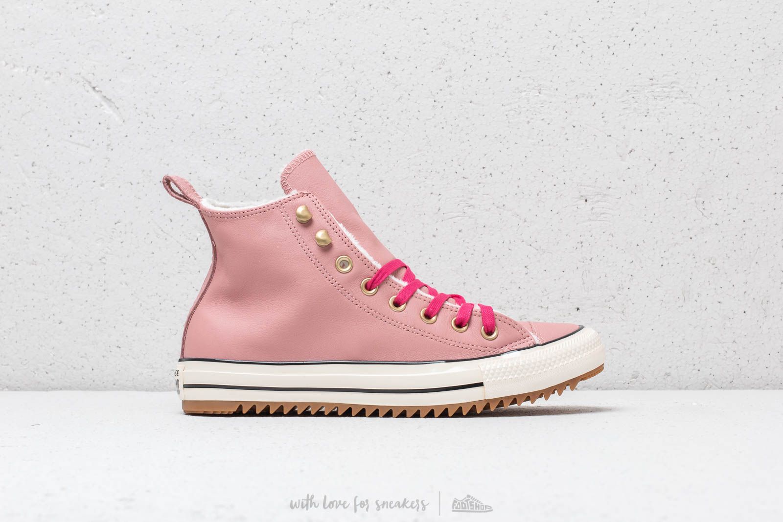 Damen Sneaker und Schuhe Converse Chuck Taylor All Stars Hiker Boot High Rust Pink/ Pink Pop