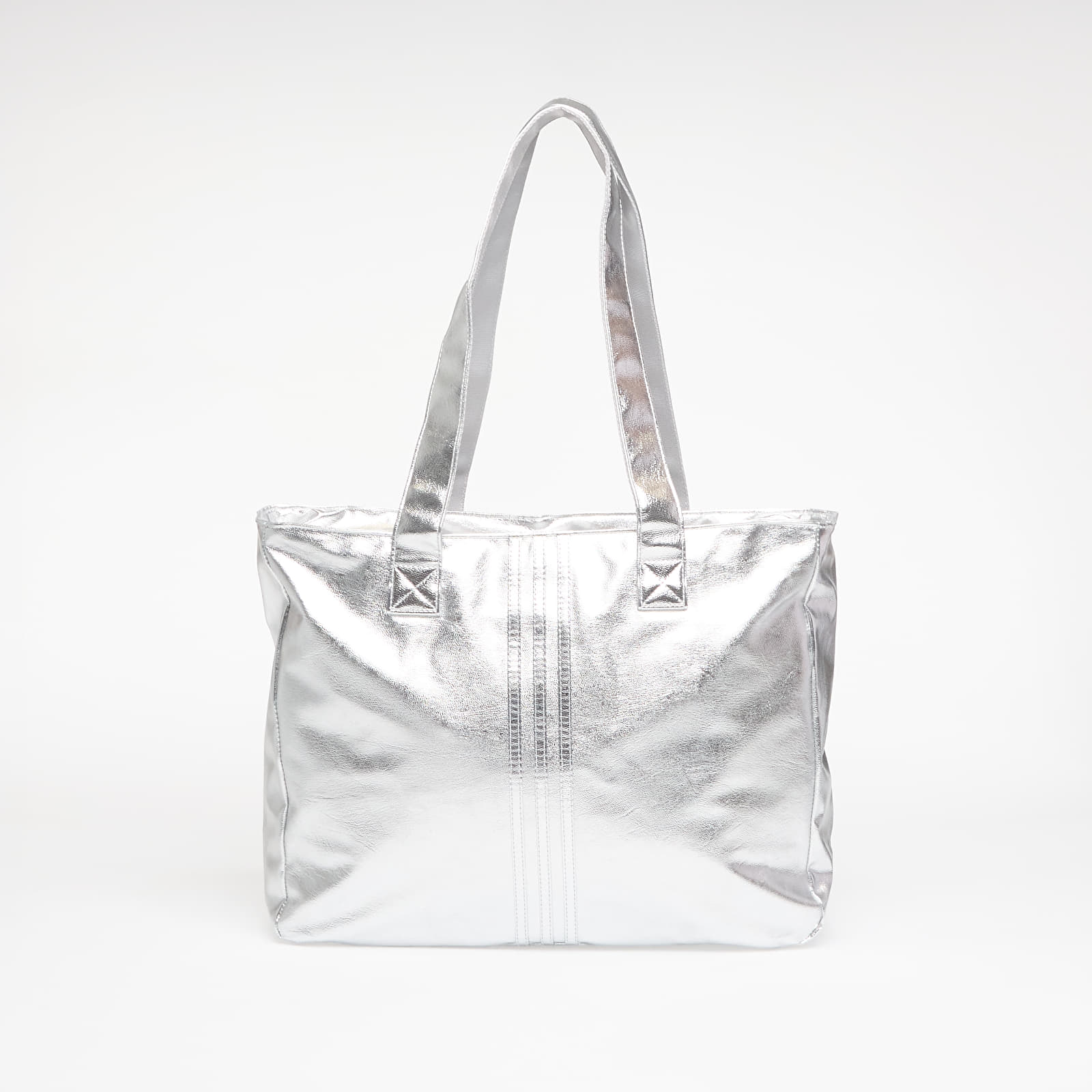 Umhängetaschen für Männer adidas Shopper Metallic Pu Bag Silver Met.