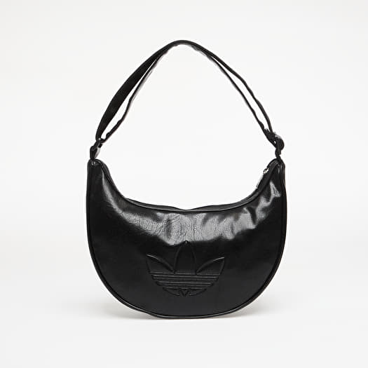 Bag adidas Adicolor Half Crescent Bag Metallic Pu Black