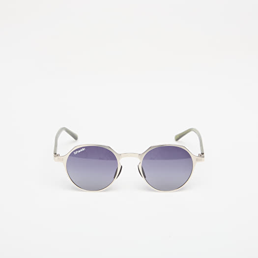 Sonnenbrille D.Franklin Ultra Light S Round Metal Silver/ Gradient Smoke