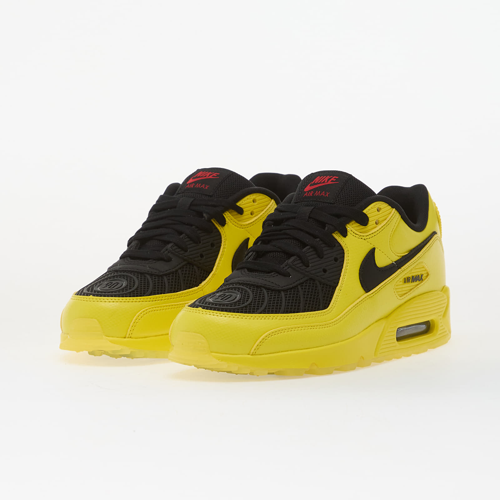 Herren Sneaker und Schuhe Nike Air Max 90 Zest/ Black-Fire Red-Gym Red