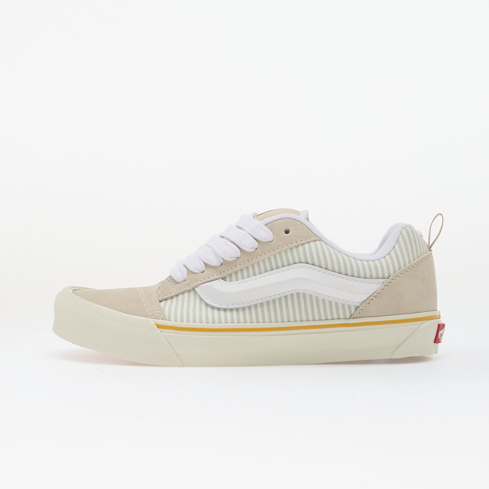 Herren Sneaker und Schuhe Vans Knu Skool Stripes Oatmeal