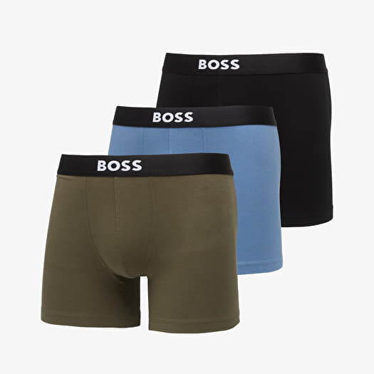 Boksershorts Hugo Boss Boxer Briefs 3-Pack Boss One Black