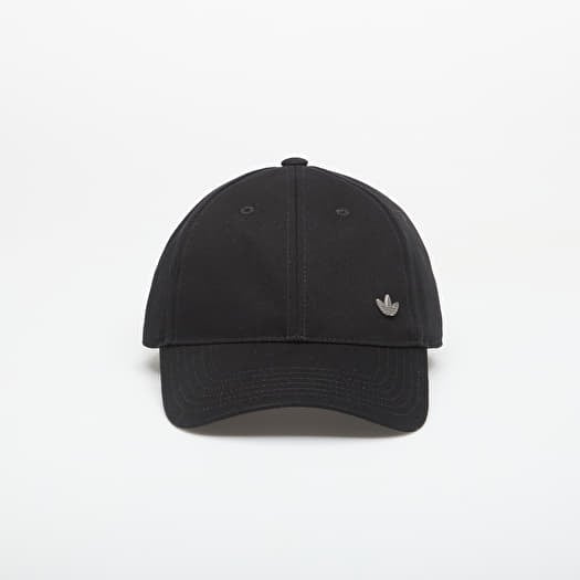 adidas Everyday Icons Cap With Tonal Metal Trefoil Black/ White