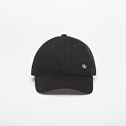 adidas Everyday Icons Cap With Tonal Metal Trefoil Black/ White