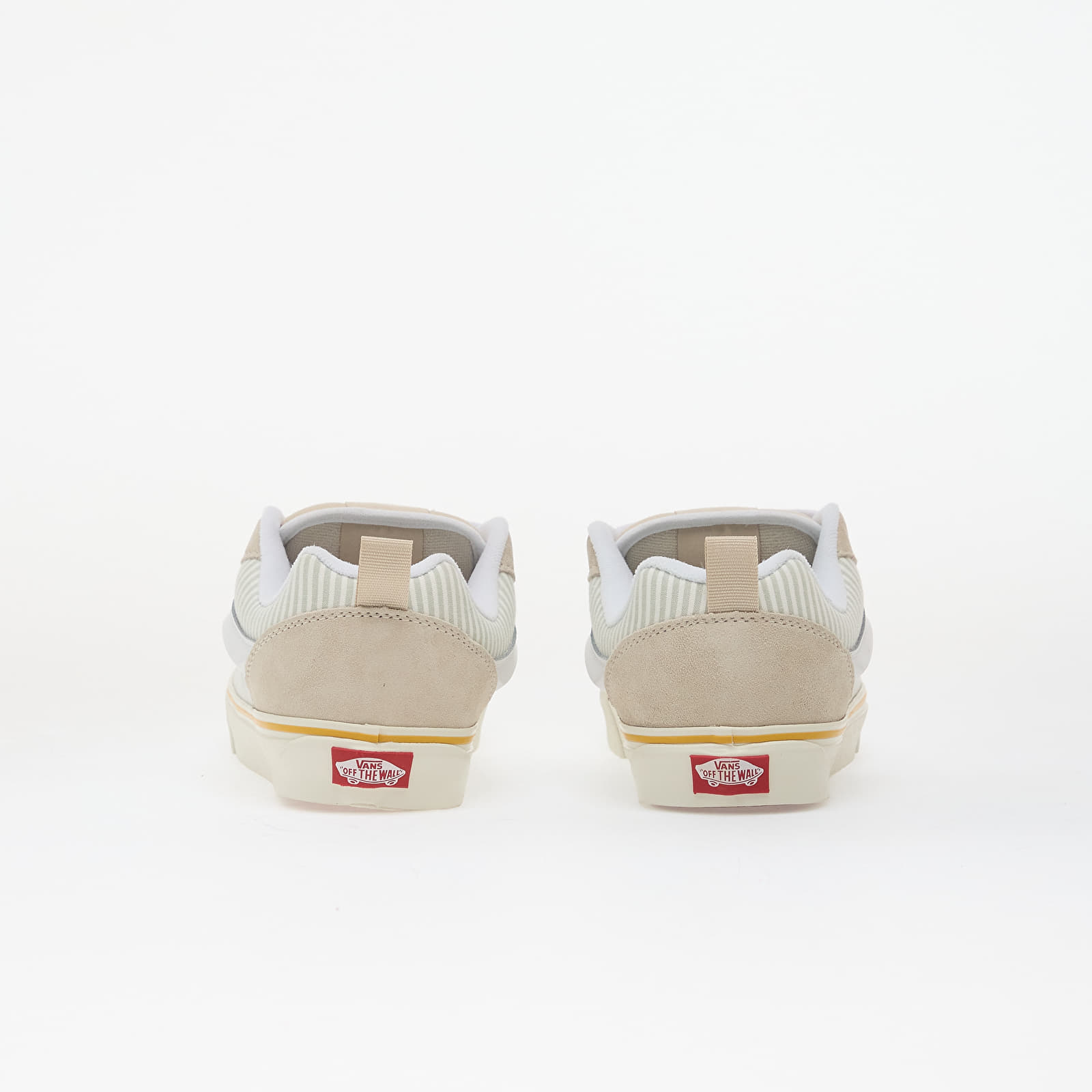 Herren Sneaker und Schuhe Vans Knu Skool Stripes Oatmeal