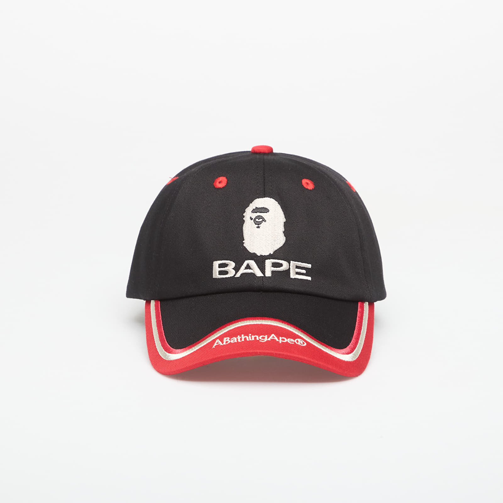 Caps A BATHING APE Football Team Cap Black UNISEX