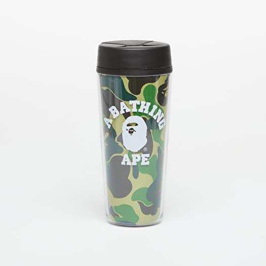 Butelis A BATHING APE Abc Camo Tumbler Green