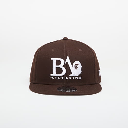 Mütze A BATHING APE Ba Logo New Era 9fifty Cap Brown