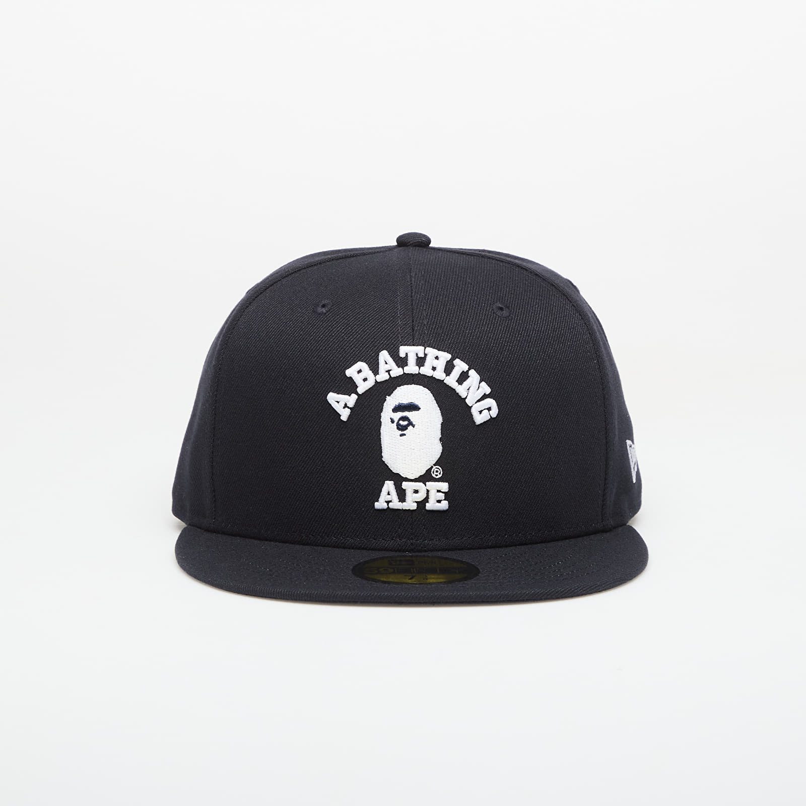 Casquettes A BATHING APE Glow In The Dark College New Era 59fifty Navy
