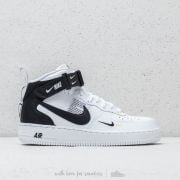 Men s shoes Nike Air Force 1 Mid 07 Lv8 White Black Tour Yellow