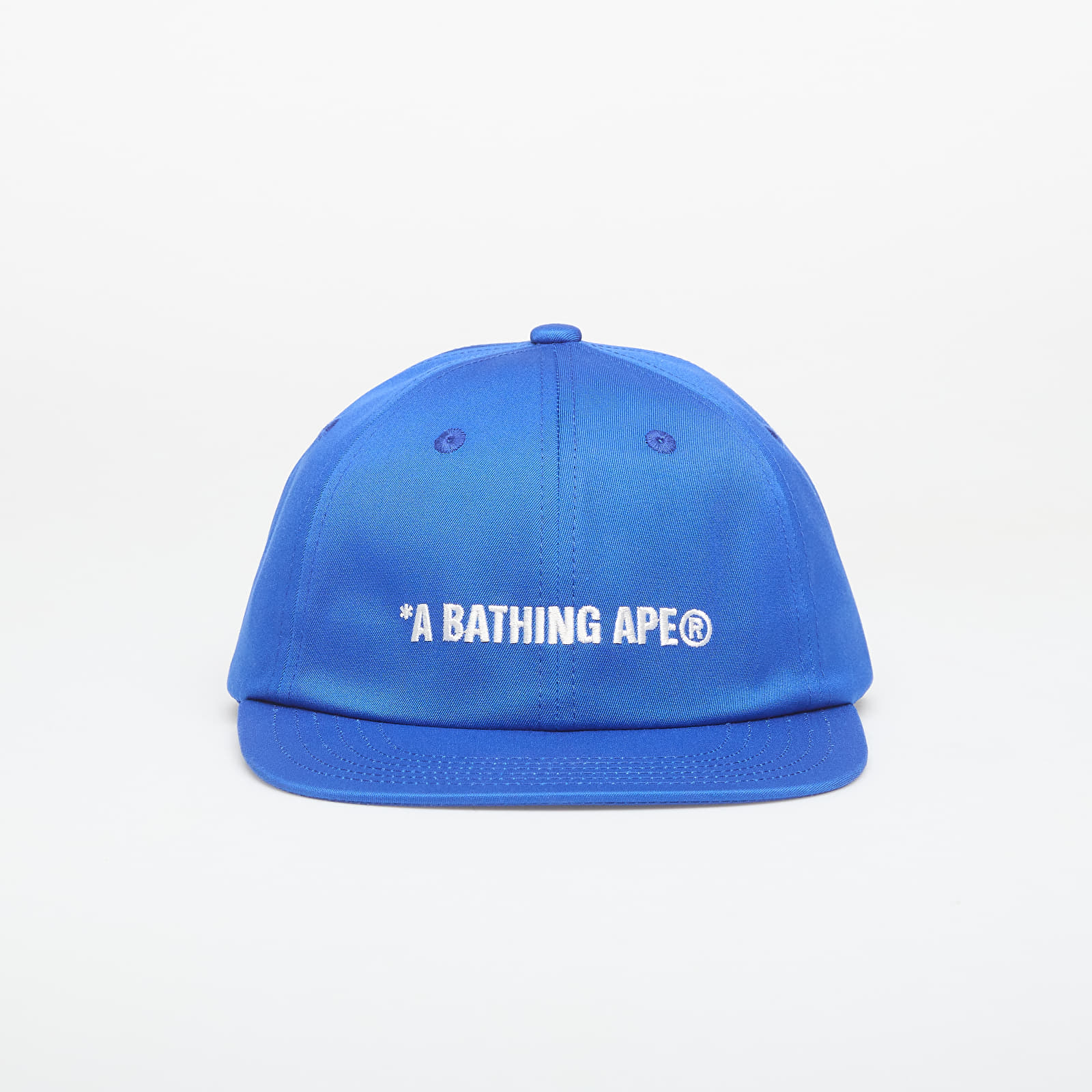 Caps A BATHING APE Logo Panel Cap Blue UNISEX