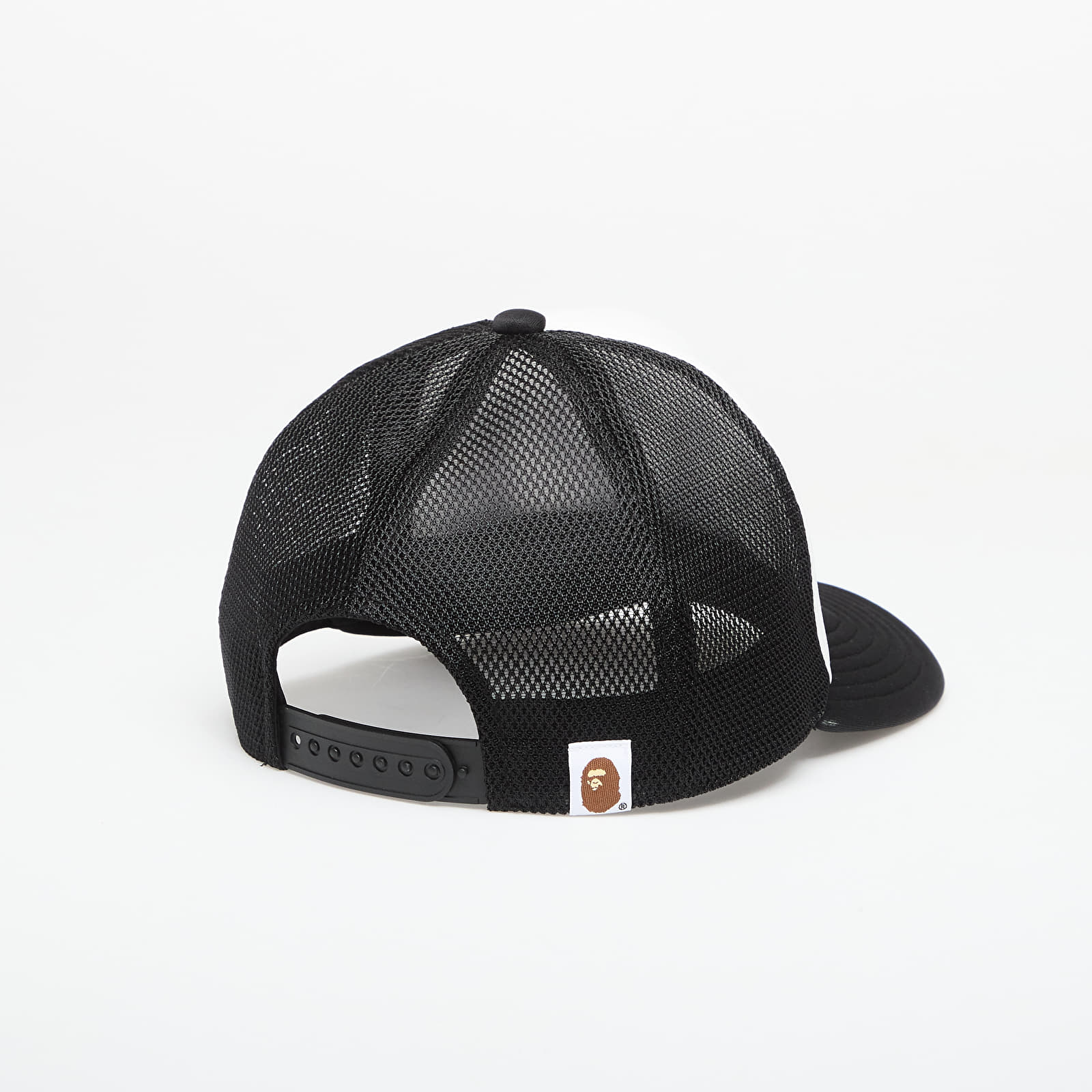 Caps A BATHING APE Bape Glitter Print Mesh Cap Black