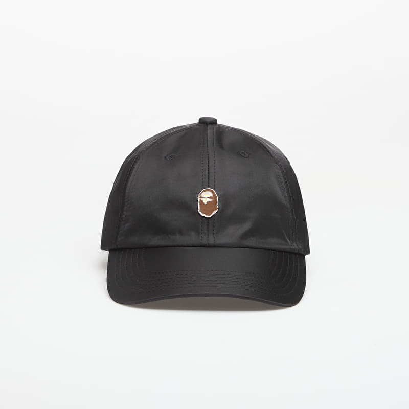 A BATHING APE One Point Panel Cap Black