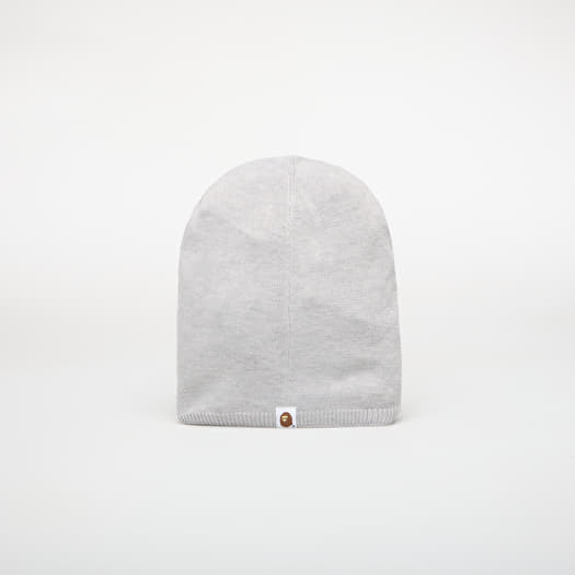 A BATHING APE Crystal Shark Knit Cap Gray | Footshop