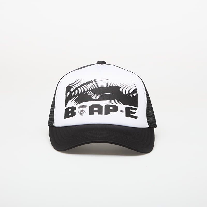 A BATHING APE Bape Mesh Cap Black