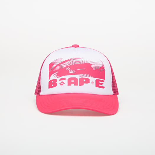 Mütze A BATHING APE Bape Mesh Cap Pink