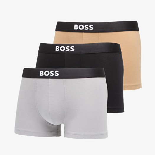 Boxershorts Hugo Boss Trunk 3-Pack Boss One Black