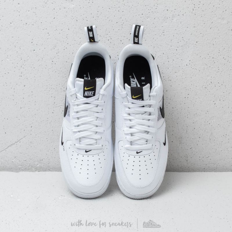 Nike Air Force 1 '07 LV8 Utility White/ White-Black-Tour Yellow