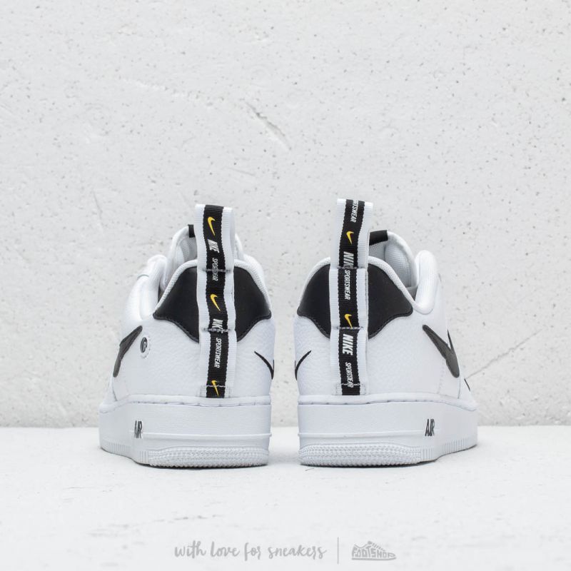 Nike Air Force 1 '07 LV8 Utility White/ White-Black-Tour Yellow