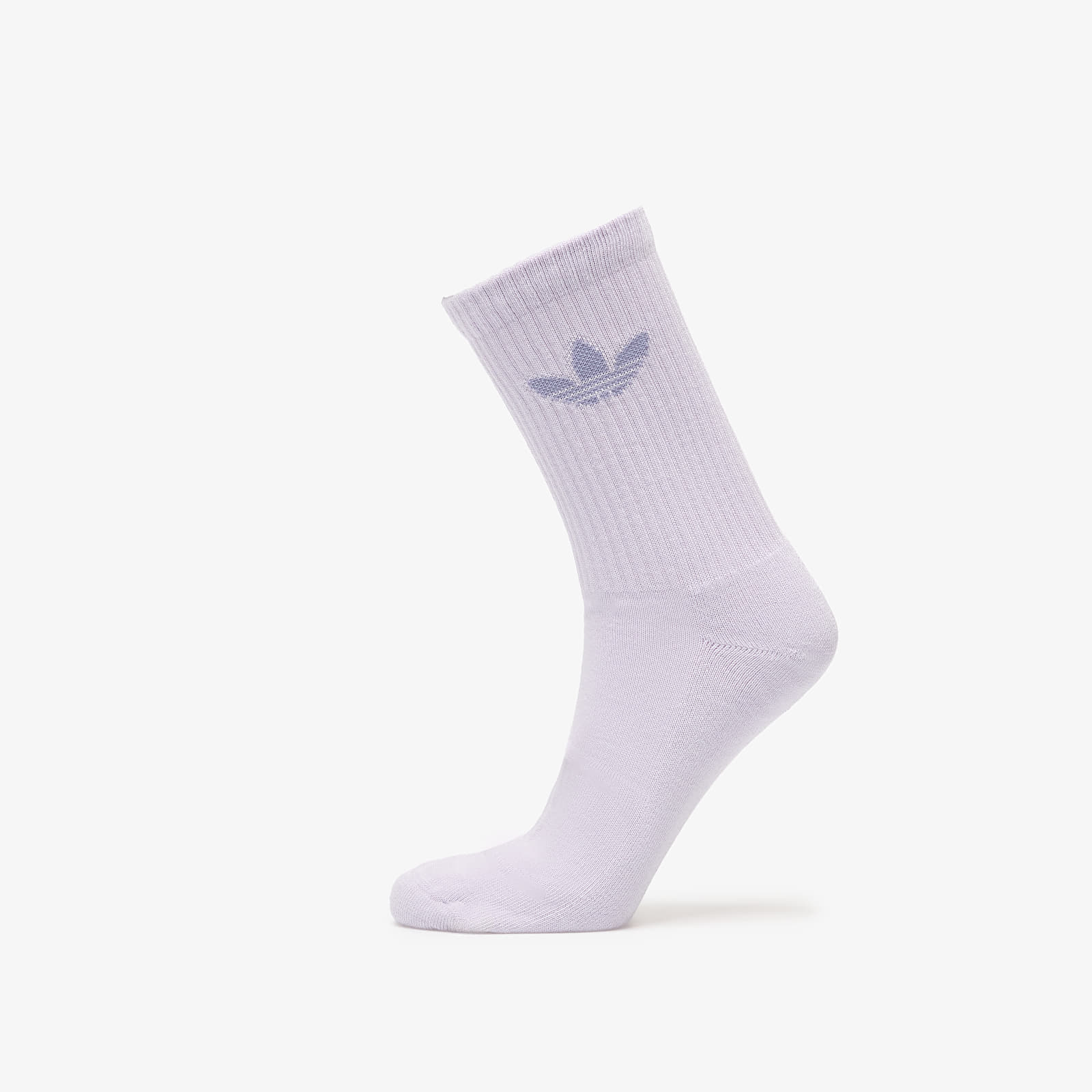 Socks adidas Trefoil Crew Socks 10-Pack Silver Green/ Glow Pink/ Semi Flash Aqua