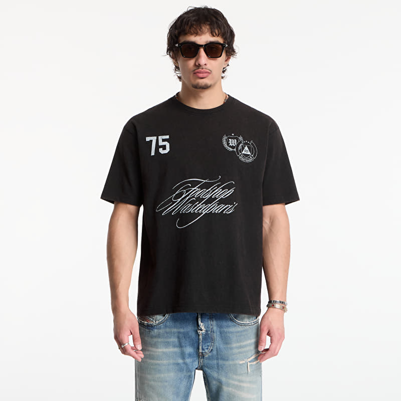 T-shirt Footshop x Wasted T-Shirt Faded Black