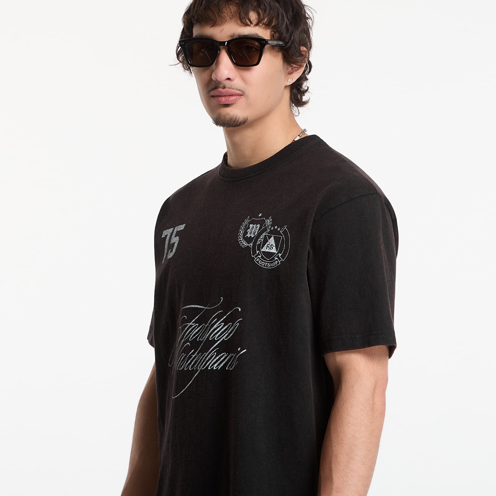 Magliette Footshop x Wasted T-Shirt Faded Black