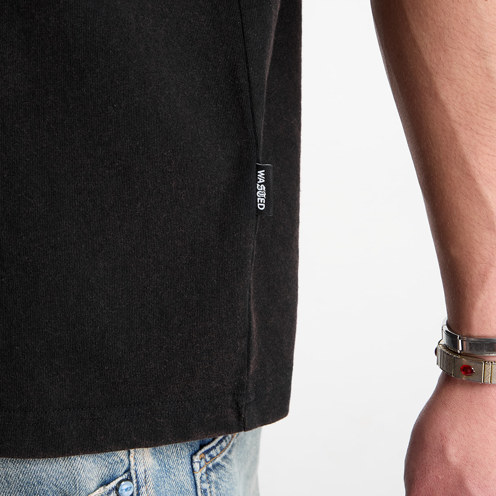 Magliette Footshop x Wasted T-Shirt Faded Black