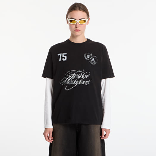 Camiseta Footshop x Wasted T-Shirt Faded Black