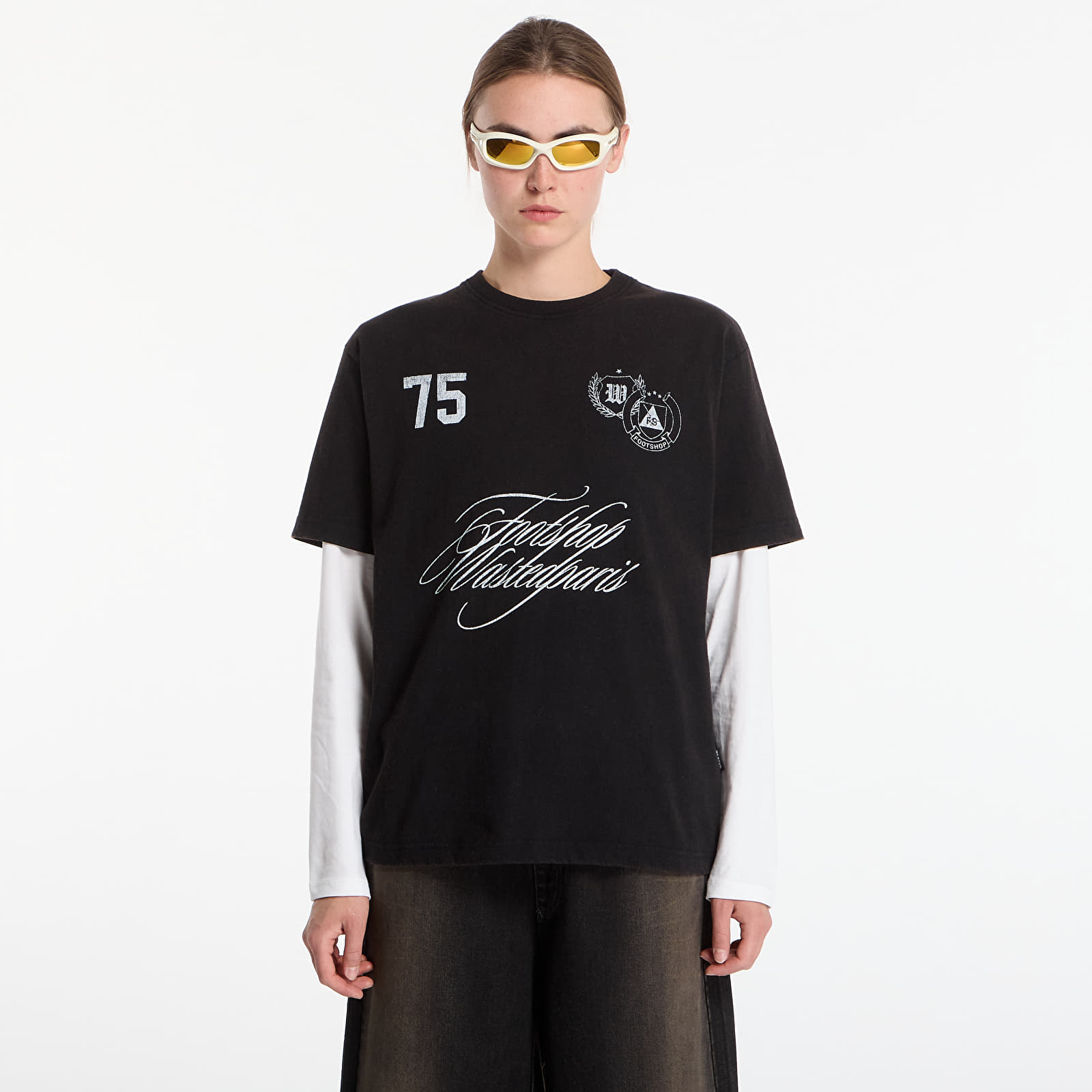 Magliette Footshop x Wasted T-Shirt Faded Black