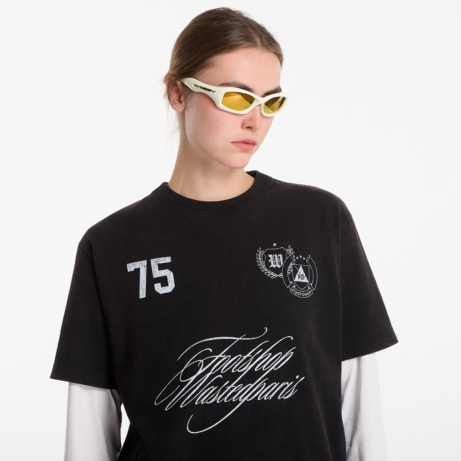 Magliette Footshop x Wasted T-Shirt Faded Black