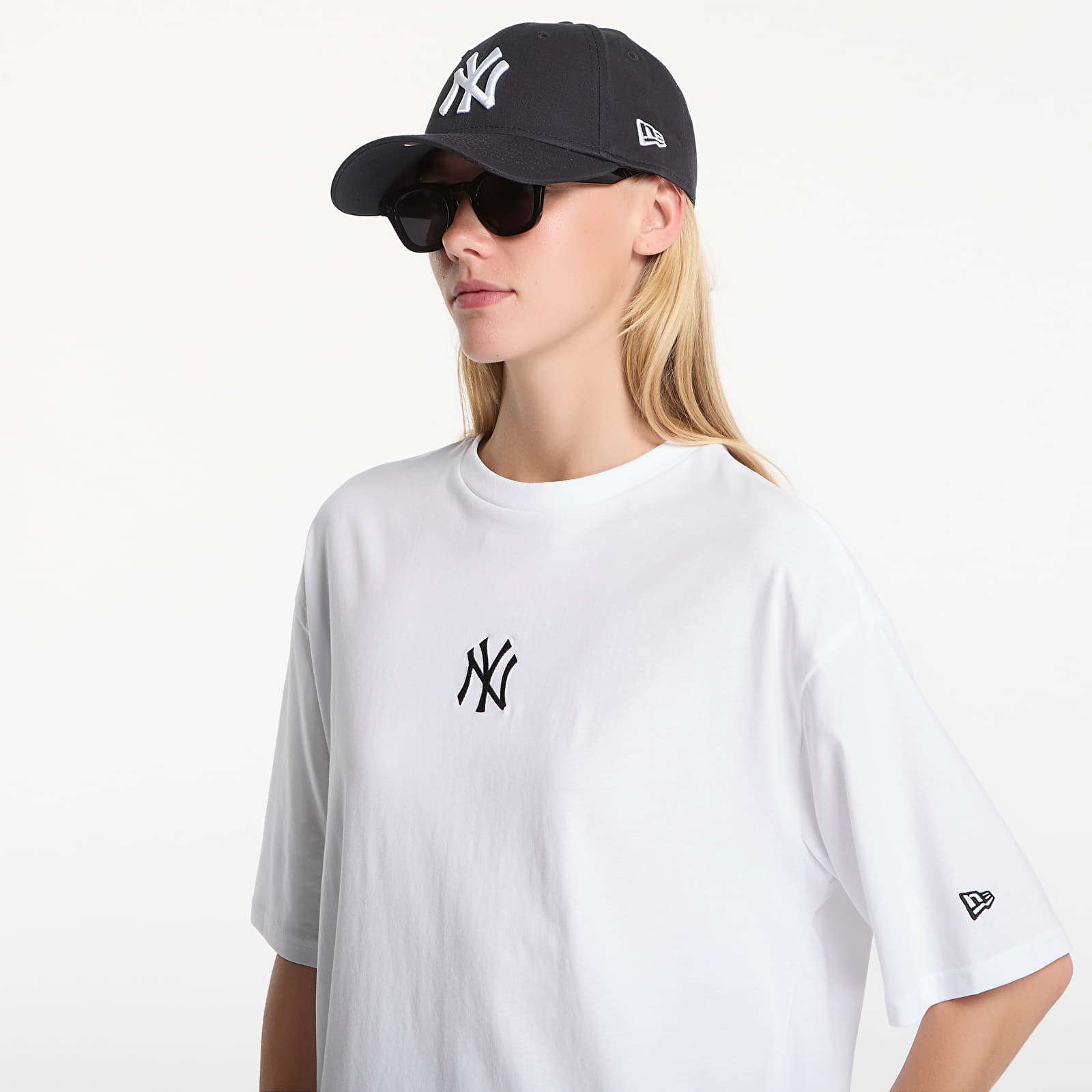 T-shirts New Era MLB Nos Le Midi OS Tee New York Yankees UNISEX Optic White