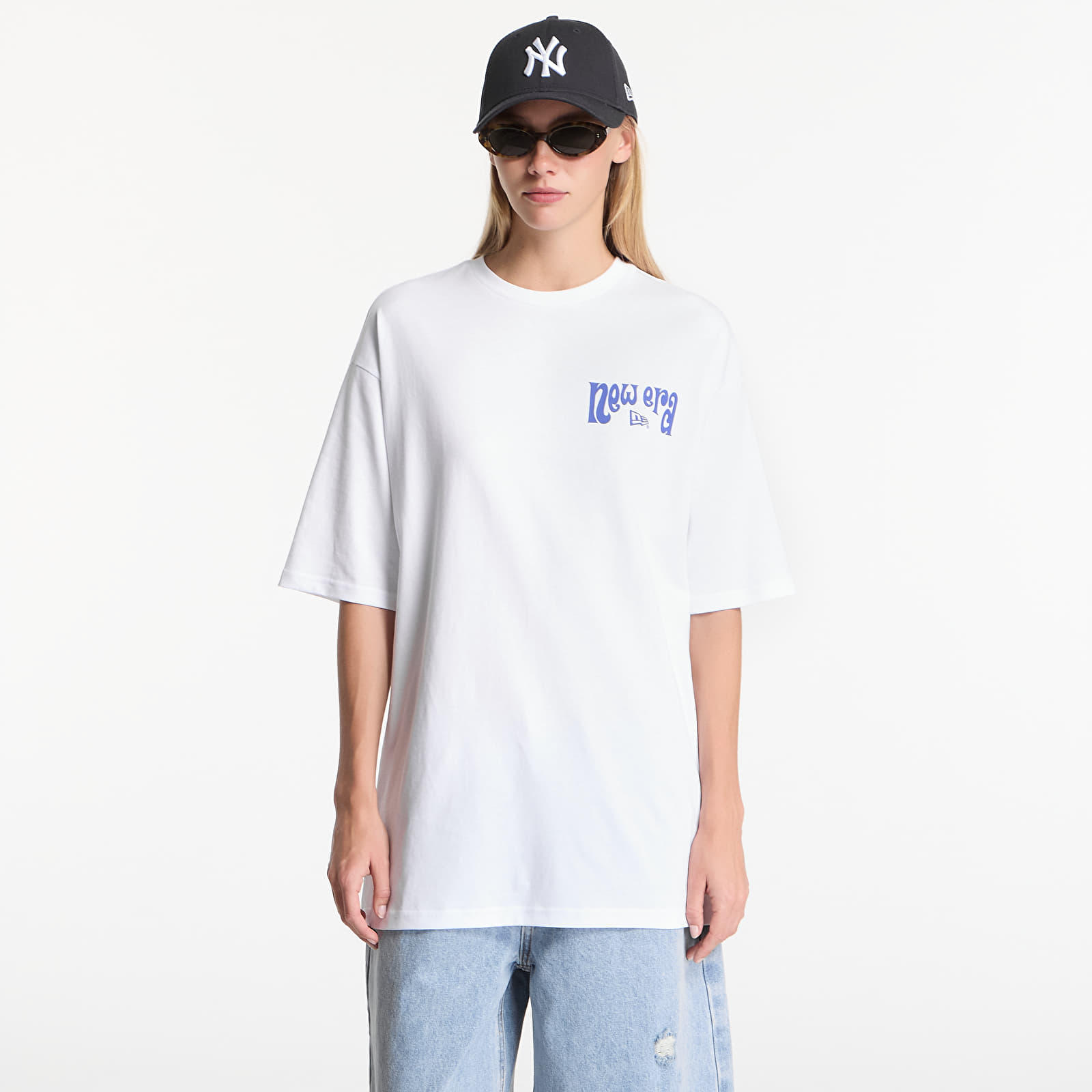 T-shirts New Era Fun Graphic OS Tee UNISEX Optic White