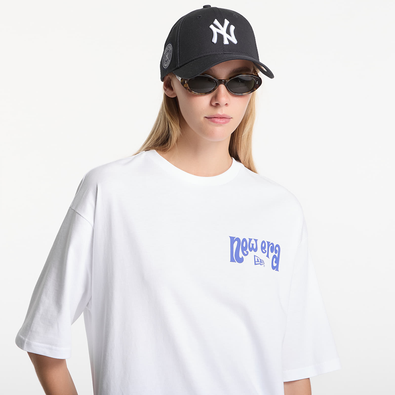 T-shirts New Era Fun Graphic OS Tee UNISEX Optic White