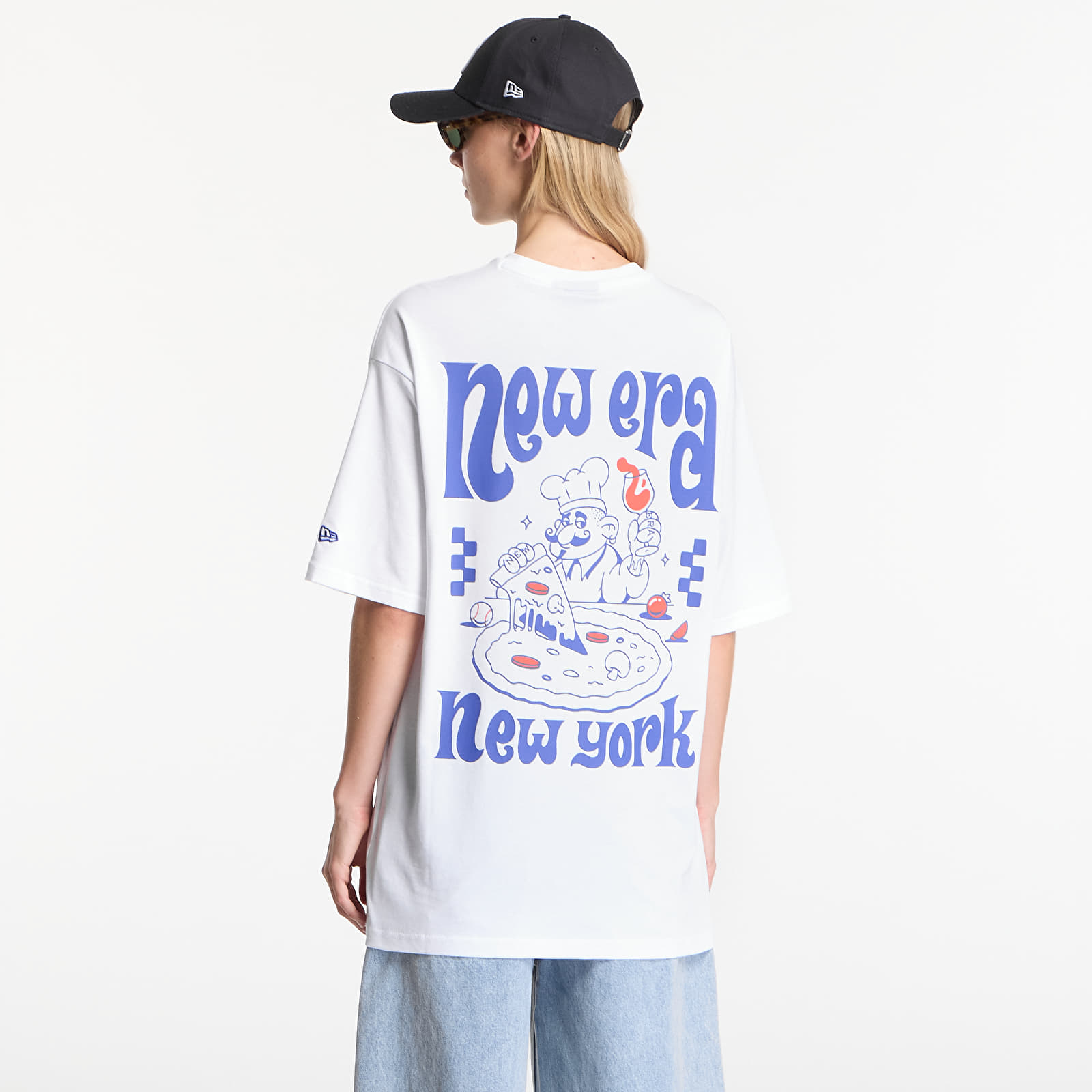 T-shirts New Era Fun Graphic OS Tee UNISEX Optic White