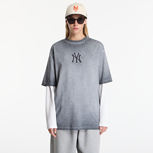 New Era MLB Washed Logo Tee New York Yankees UNISEX Black