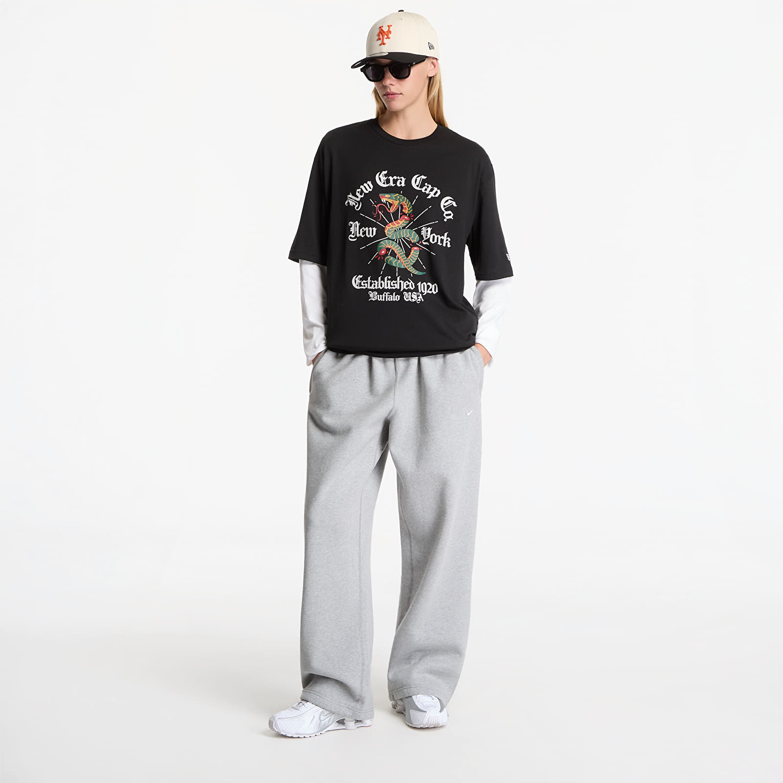 T-shirts New Era OS Graphic Tee UNISEX Black