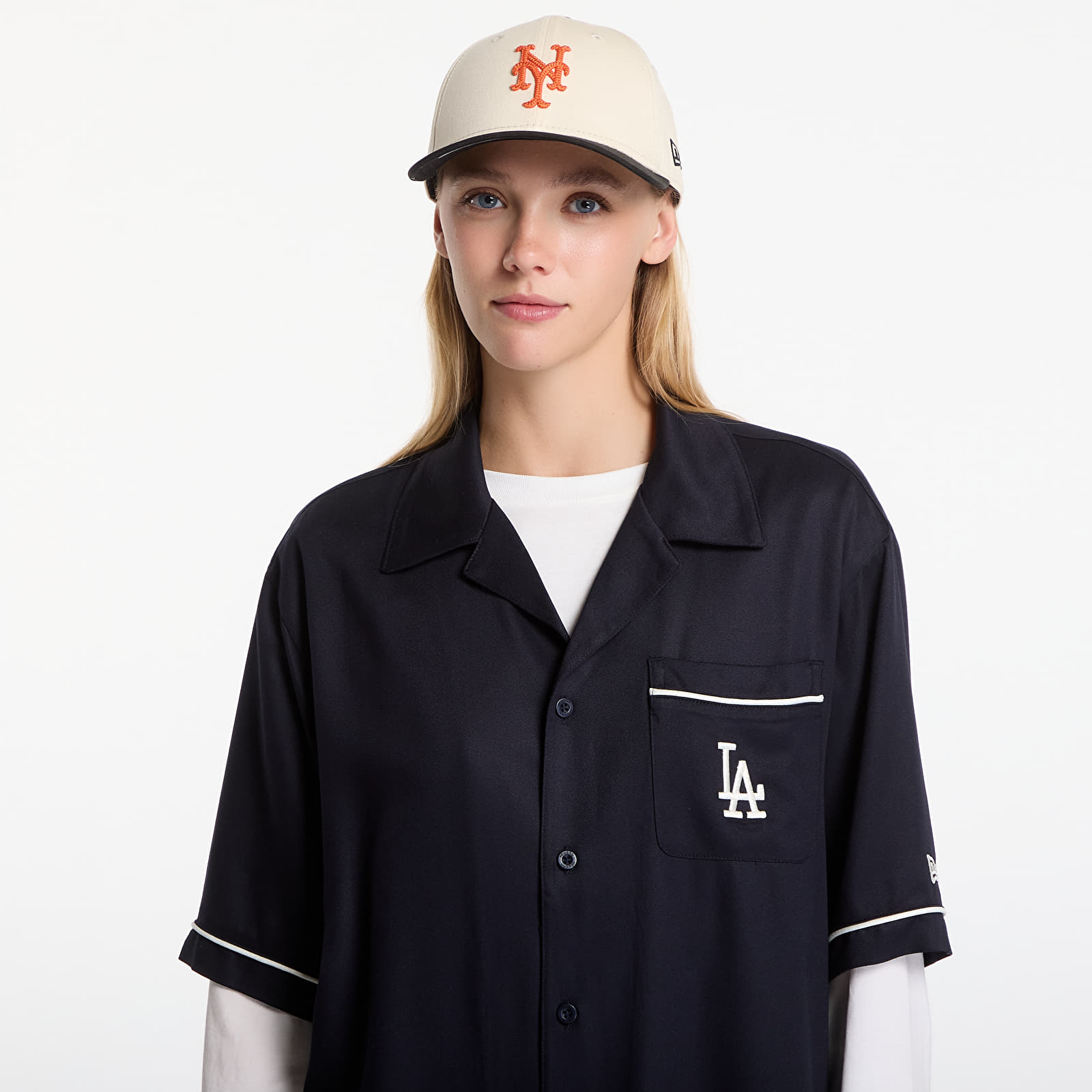 Shirts New Era MLB Graphic Revere Shirt Los Angeles Dodgers UNISEX Navy