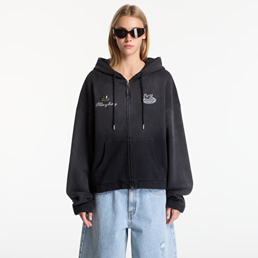 Sweatshirt Playboy x FTSHP Waffle Hoodie Dark Grey