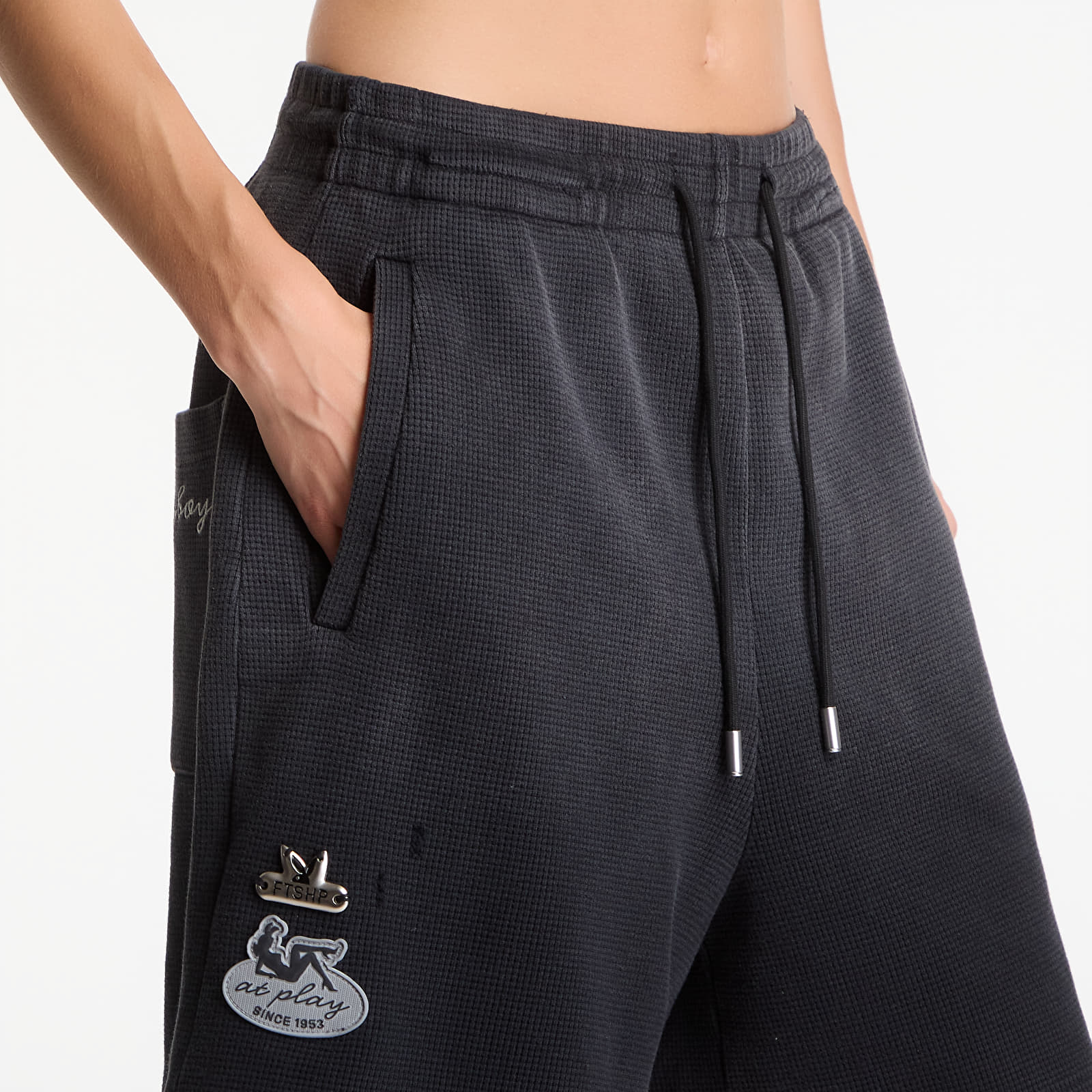 Shorts Playboy x FTSHP Waffle Sweatshorts Dark Grey
