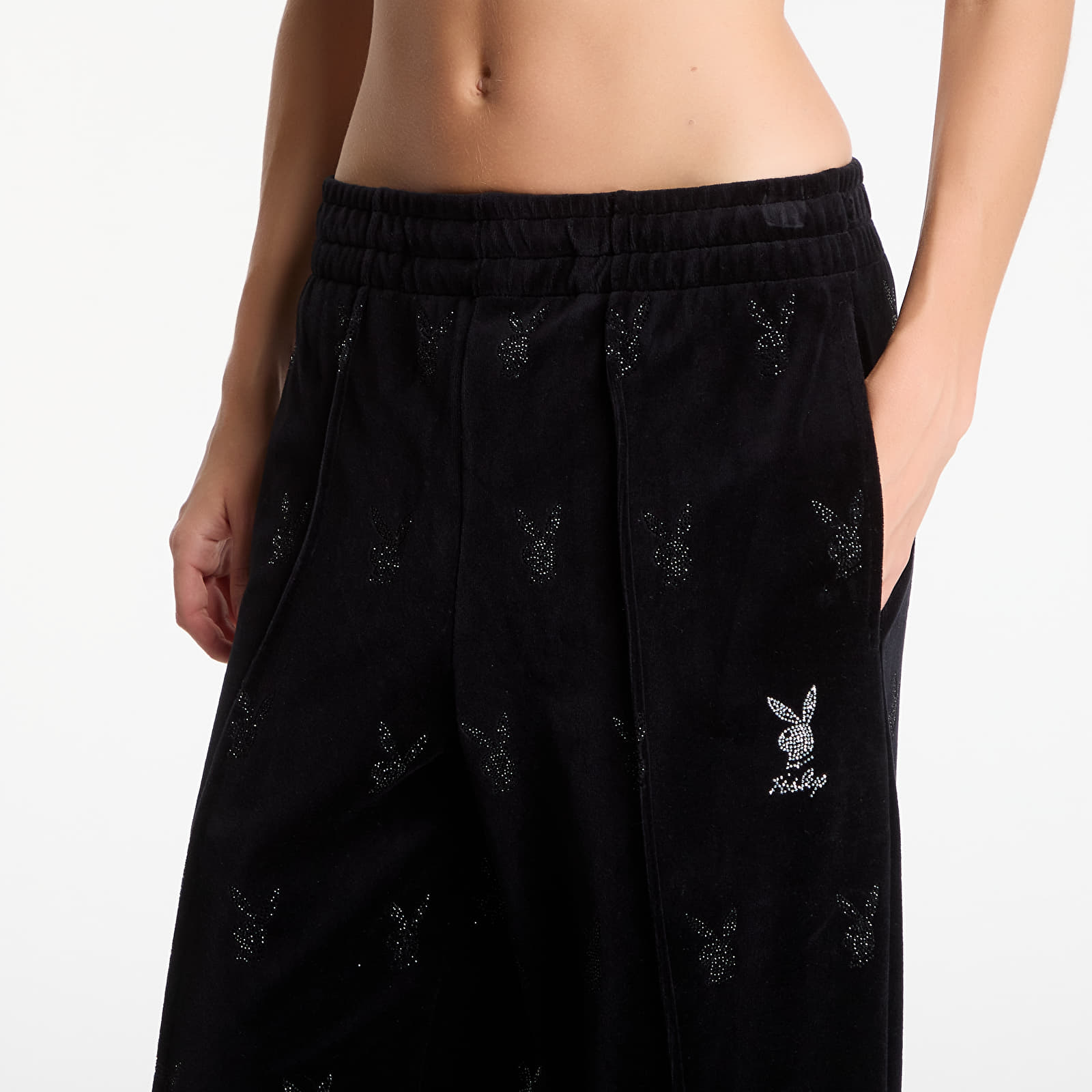 Jogger Pants Playboy x FTSHP Velvet Sweatpants Black