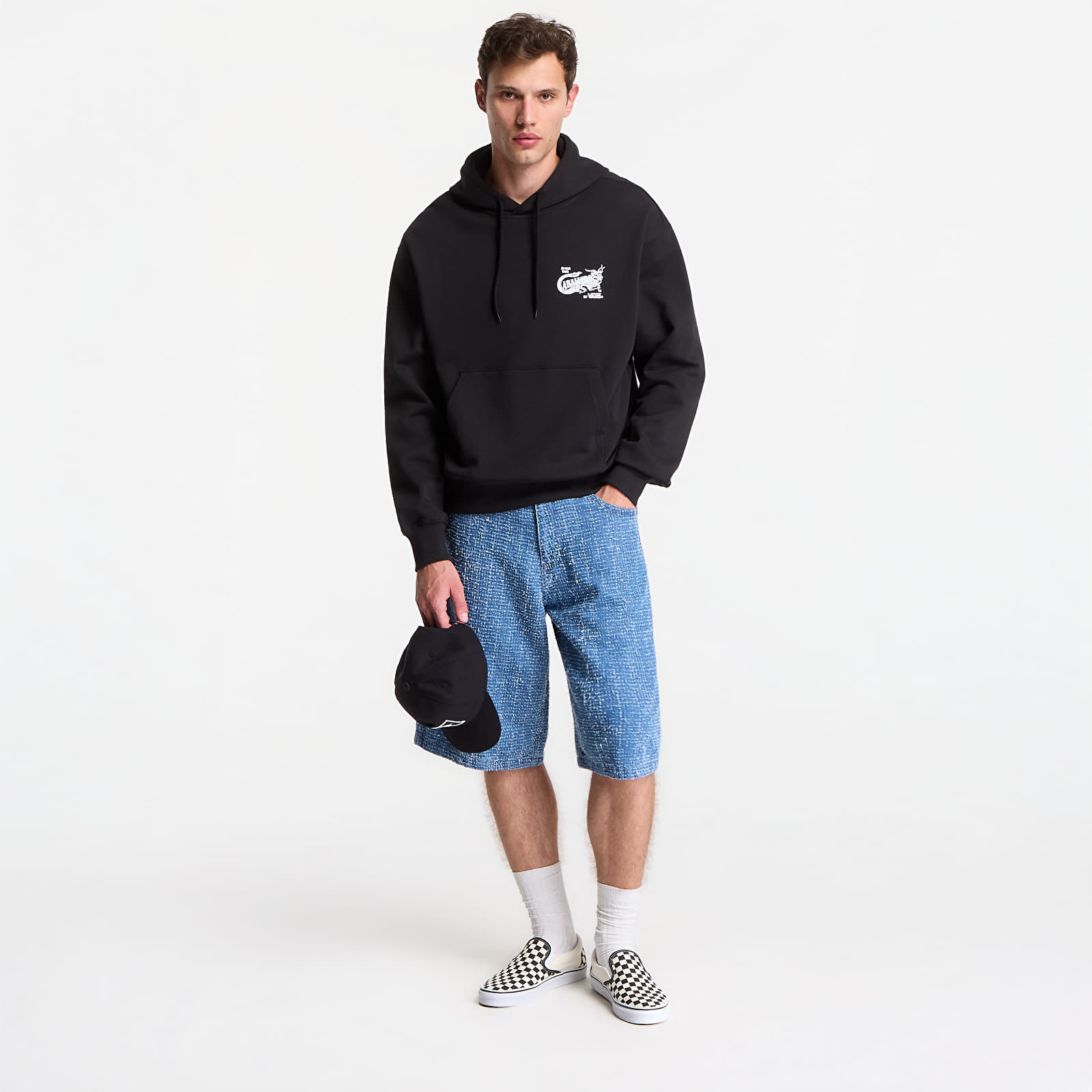 Hoodies für Männer Vans Caballero Pullover Black