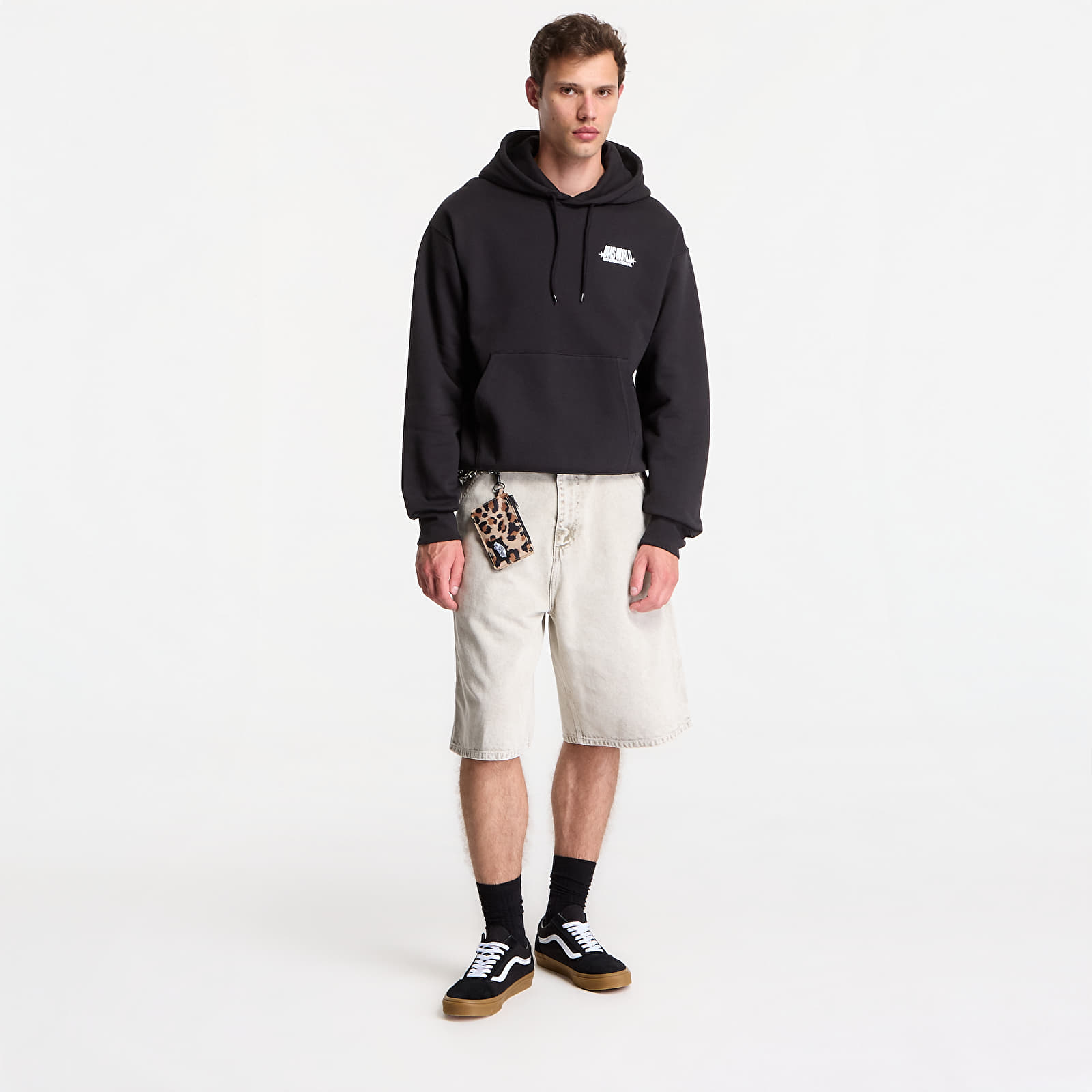 Hoodies für Männer Vans World Intl Pullover Black