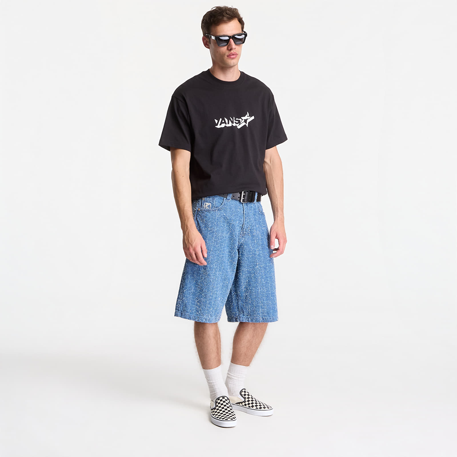 Männer T-Shirts Vans Antares SS Tee Black