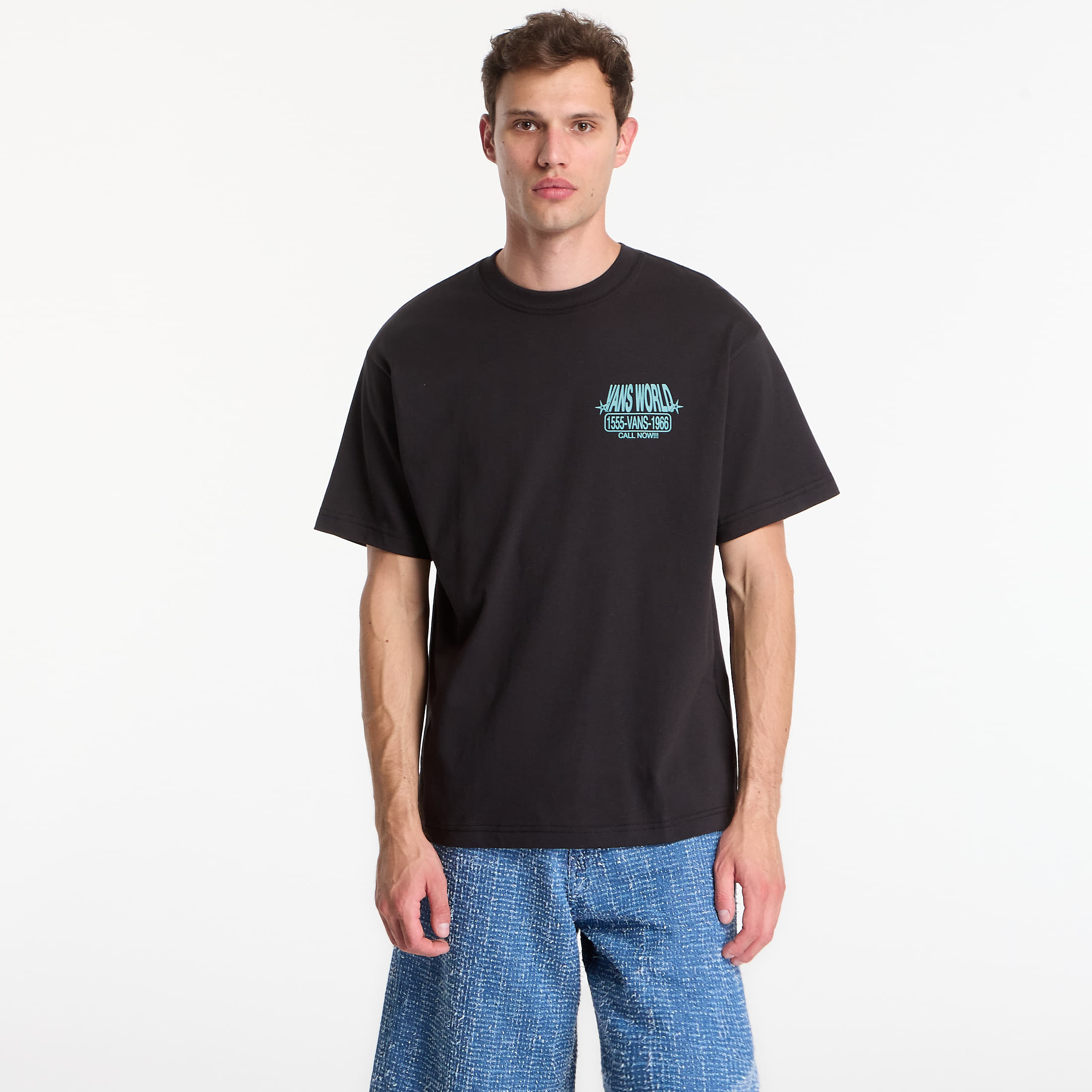 Тениска Vans World Intl SS Tee Black L