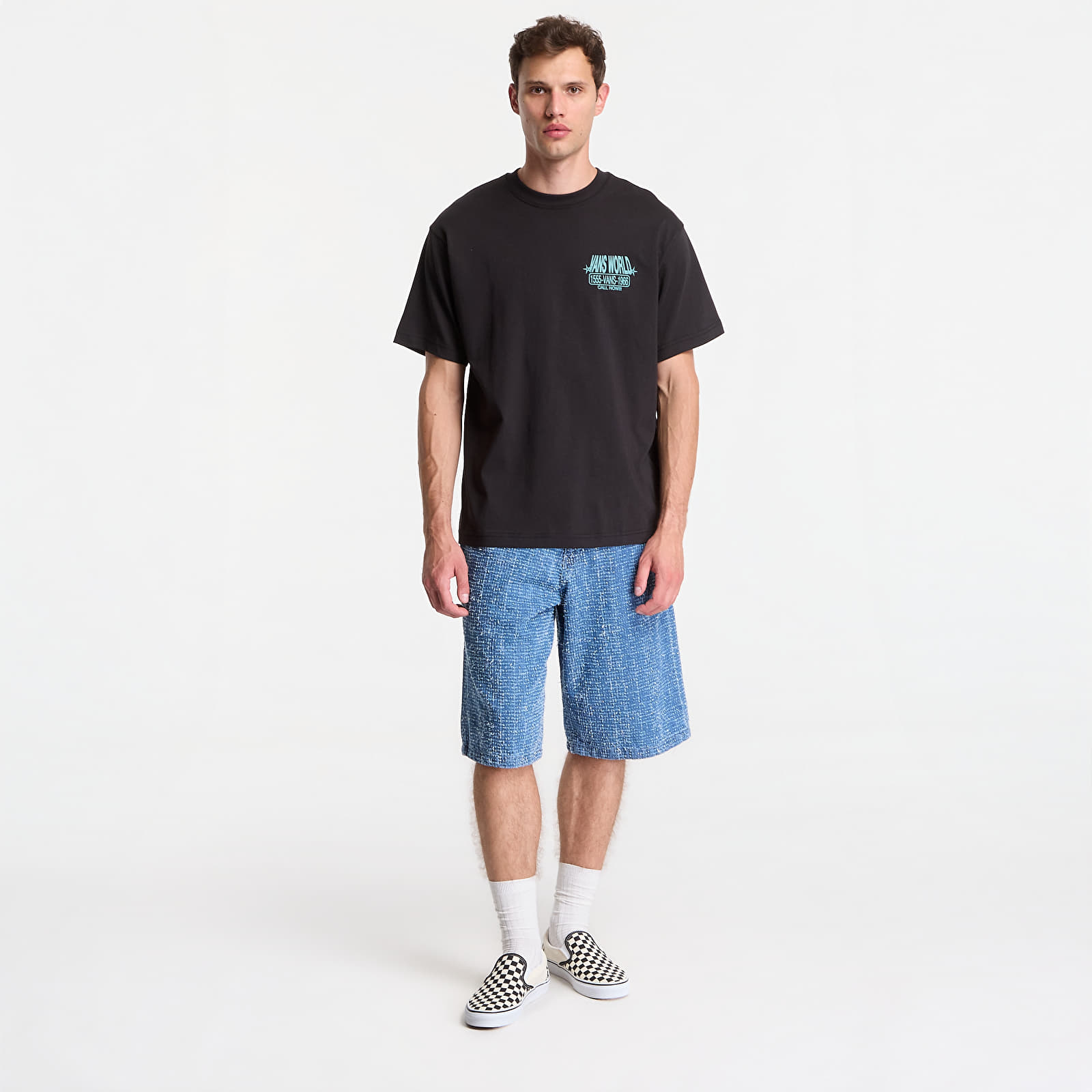 Чоловічі футболки Vans World Intl SS Tee Black